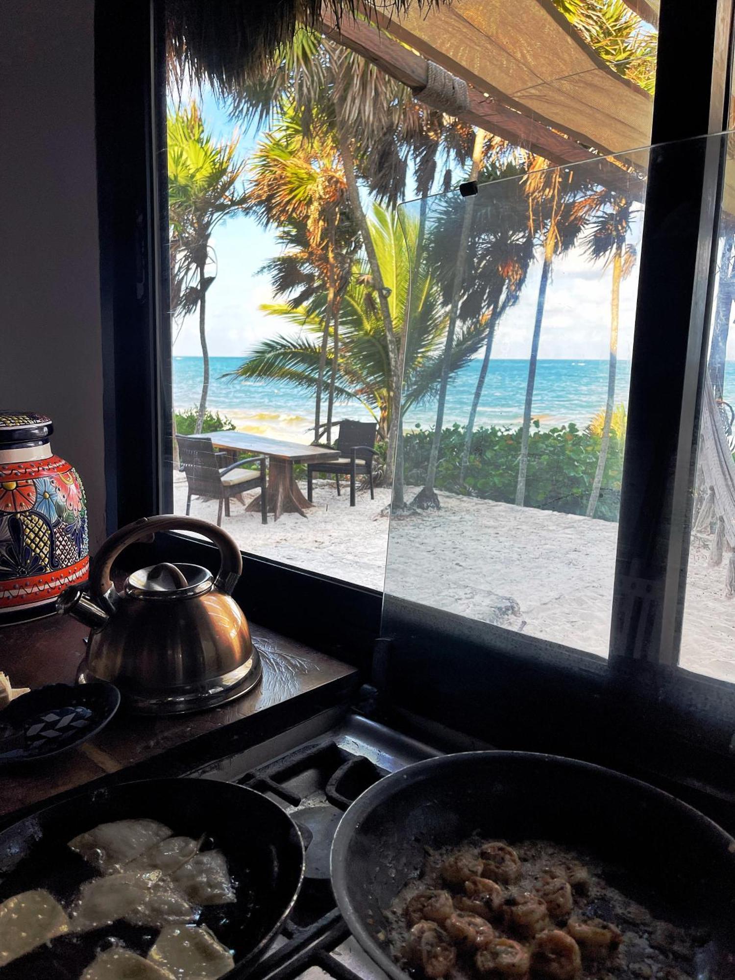 Casa De Mar, Tulum, Hermosa Villa Privada A La Orilla Del Mar Con Cocina 外观 照片